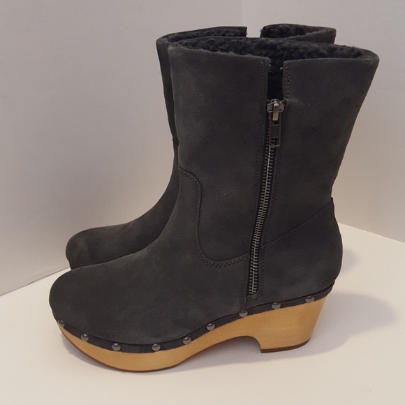 Corso Como Shoes - New Corso Como korine suede mid calf clog boot 7.5